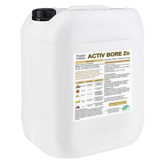 Bidon Activ Bore Zn — Biomadis